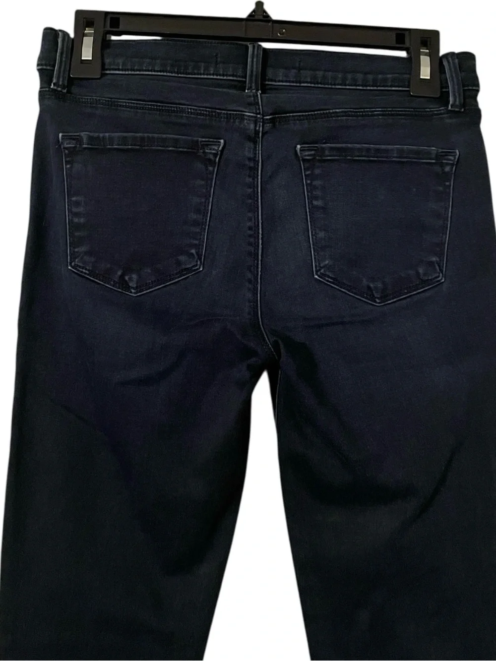 J Brand Women's Navy Blue Dark Wash Atmosphere Capri Ankle Skinny Jeans Size‎ 27